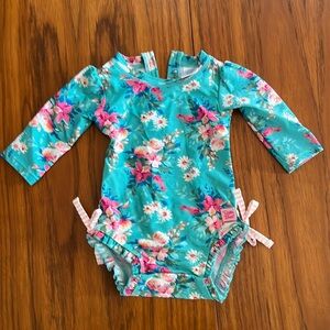 Ruffle butts 3-6 month swimsuit